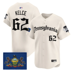 Jason Kelce Jersey #62 Phillies Pennsylvania Gothic Edition Stitched by My Store