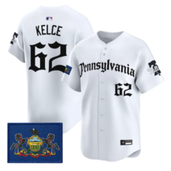 Jason Kelce Jersey #62 Phillies Pennsylvania Gothic Edition Stitched by My Store