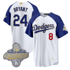 Kobe Bryant Jersey #24 Dodgers Gold Collection Premier Stitched by My Store