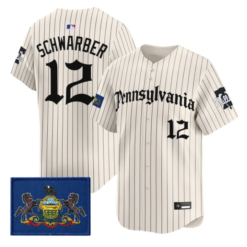 Kyle Schwarber Jersey #12 Phillies Pennsylvania Gothic Edition Stitched by My Store