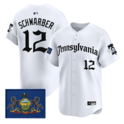 Kyle Schwarber Jersey #12 Phillies Pennsylvania Gothic Edition Stitched by My Store