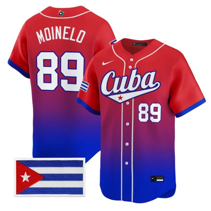 Livan Moinelo Jersey #89 Cuba World Baseball Classic 2026 Stitched by My Store