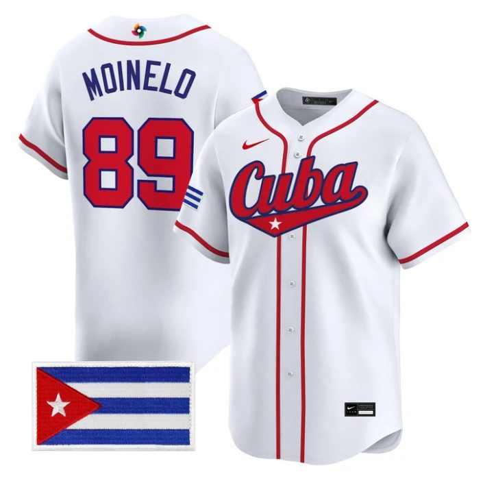 Livan Moinelo Jersey #89 Cuba World Baseball Classic 2026 Stitched by My Store