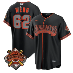 Logan Webb Jersey #62 San Francisco Giants Los Gigantes Vapor All Stitched by My Store