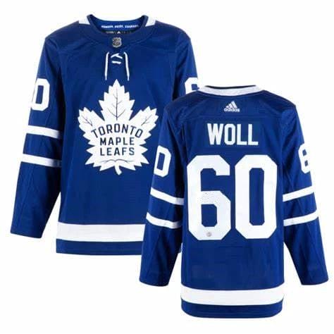 Men's Toronto Maple Leafs #60 Joseph Woll Royal Blue Hockey Stitched Jersey by Hockey David