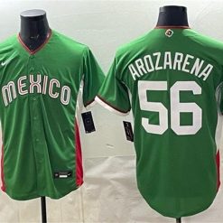 Mexico Baseball #56 Randy Arozarena Jersey Green 2026 World Baseball Classic Home Stadium Stitched by My Store
