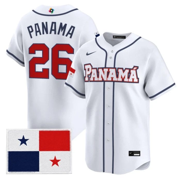 Panama Jersey #26 Team Panama 2026 World Baseball Classic Stitched by My Store