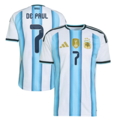 Rodrigo De Paul Jersey #7 Argentina 2026 National Team Soccer by Soccer Jersey