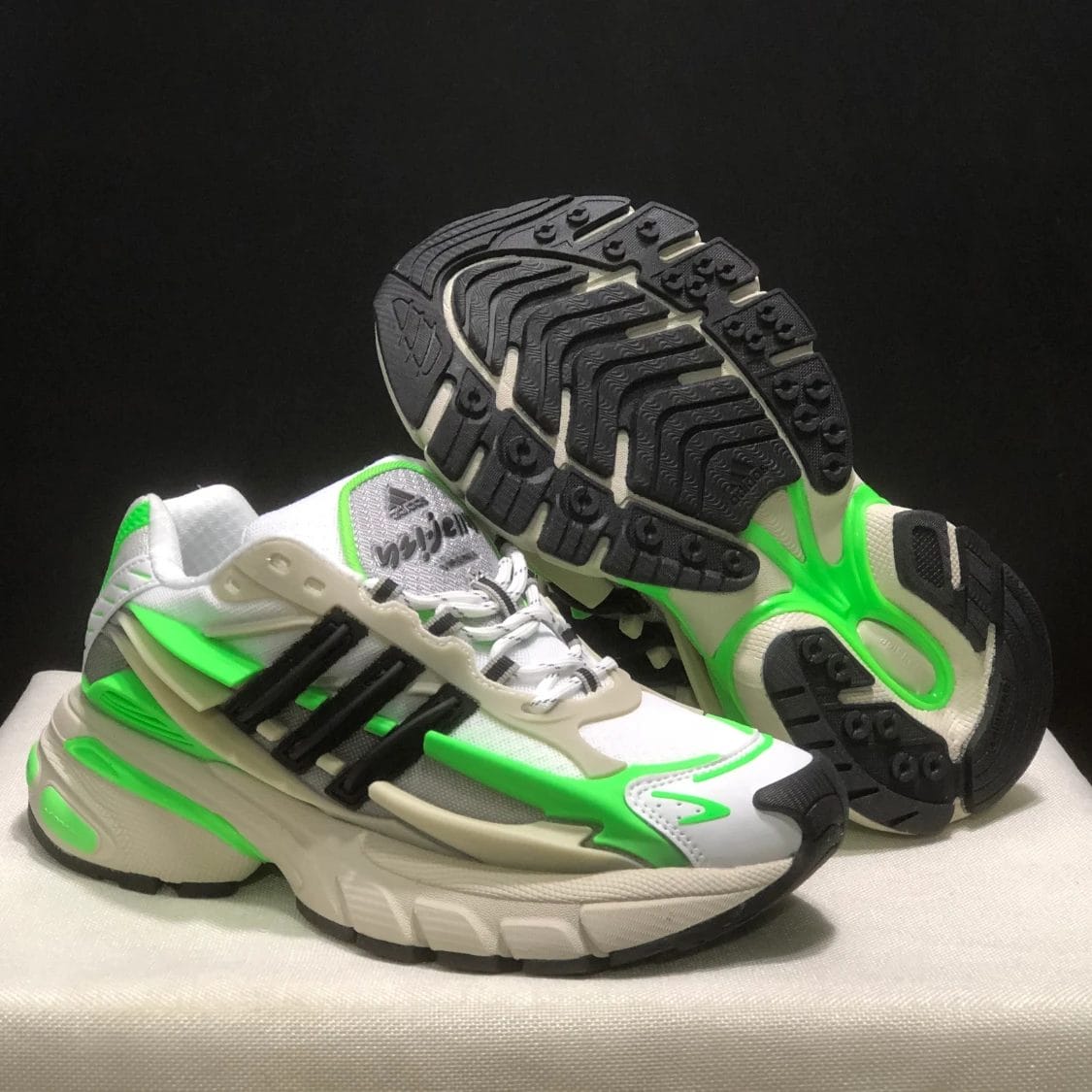 Pharrell x AD Adistar Jellyfish ‘Focus Olive Real Green’ Blue Shoes Sneakers by Air Jordan