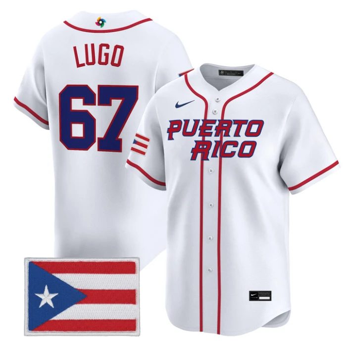 Seth Lugo Jersey #67 Puerto Rico World Baseball Classic 2026 Stitched by My Store