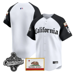 Team Jersey Blank Dodgers California Gothic Edition Stitched by My Store