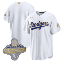 Team Jersey Blank Dodgers Gold Collection Premier Limited Stitched by My Store