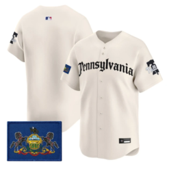 Team Jersey Blank Phillies Pennsylvania Gothic Edition Stitched by My Store