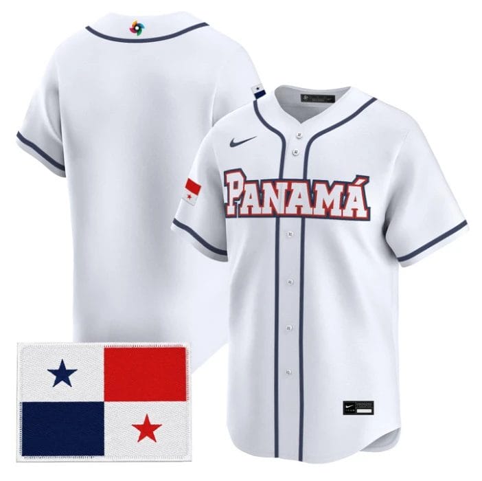 Team Jersey Blank Team Panama 2026 World Baseball Stitched by My Store