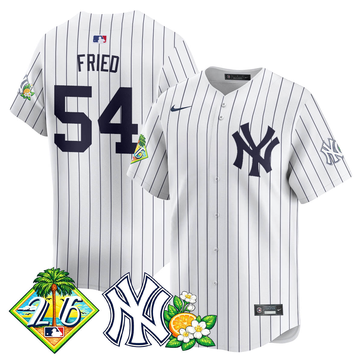 NYY 2026 Spring Training Vapor Limited Jersey - All Stitched by Hotgearco