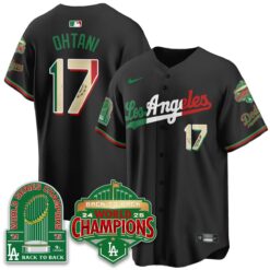 LAD Mexico Vapor Limited Jersey - 9x & B2B Champs - All Stitched by Los Angeles Dodgers