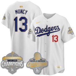 LAD Gold Collection Stadium Vapor Limited Jersey - B2B Champs - All Stitched by Dodgers