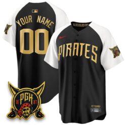 Custom PIT 2026 City Connect Vapor Limited Jersey - All Stitched by Pittsburgh Pirates