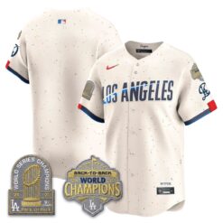 LAD Gold Collection Vapor Limited Jersey - 9x & B2B Champs - All Stitched by Los Angeles Dodgers