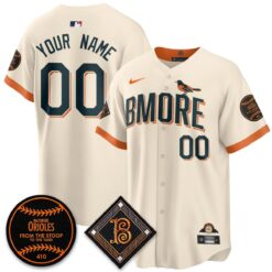 Baltimore Orioles 2026 Vapor Premier Limited Custom Jersey - All Stitched by Baltimore Orioles