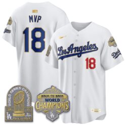 LAD Gold Collection Vapor Limited Jersey - 9x & B2B Champs - All Stitched by Los Angeles Dodgers
