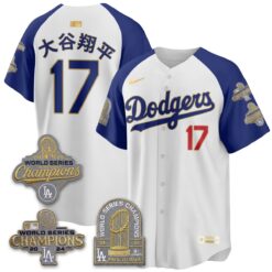 Los Angeles Dodgers Gold Collection Stadium Vapor Limited Jersey - Back to Back 9x Champs - All Stitched by Los Angeles Dodgers