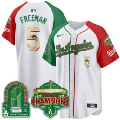 LAD Mexico Vapor Limited Jersey - 9x & B2B Champs - All Stitched by Los Angeles Dodgers