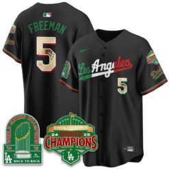 LAD Mexico Vapor Limited Jersey - 9x & B2B Champs - All Stitched by Los Angeles Dodgers
