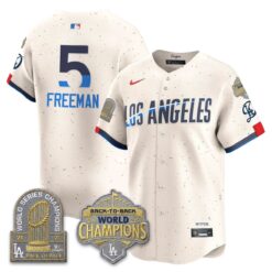 LAD Gold Collection Vapor Limited Jersey - 9x & B2B Champs - All Stitched by Los Angeles Dodgers