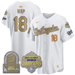 LAD Gold Collection Vapor Limited Jersey - 9x & B2B Champs - All Stitched by Los Angeles Dodgers
