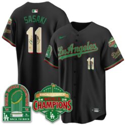 LAD Mexico Vapor Limited Jersey - 9x & B2B Champs - All Stitched by Los Angeles Dodgers