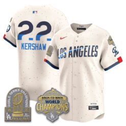 LAD Gold Collection Vapor Limited Jersey - 9x & B2B Champs - All Stitched by Los Angeles Dodgers