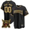 Custom PIT 2026 City Connect Vapor Limited Jersey - All Stitched by Pittsburgh Pirates
