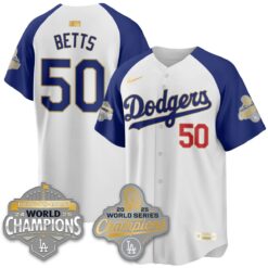 LAD Gold Collection Stadium Vapor Limited Jersey - B2B Champs - All Stitched by Dodgers