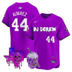 Astros DJ Screw Vapor Premier Limited Jersey - All Stitched by Houston Astros