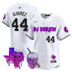 Astros DJ Screw Vapor Premier Limited Jersey - All Stitched by Houston Astros