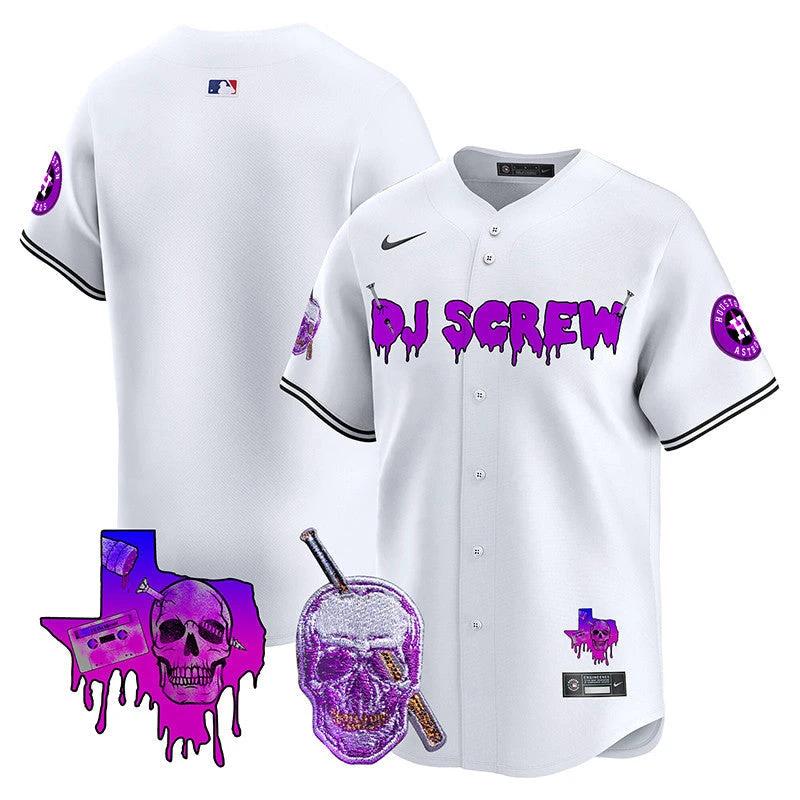 Astros DJ Screw Vapor Premier Limited Jersey - All Stitched by Houston Astros