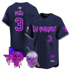 Astros DJ Screw Vapor Premier Limited Jersey - All Stitched by Houston Astros