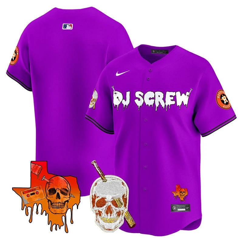 Astros DJ Screw Vapor Premier Limited Jersey V2 - All Stitched by Digigearus