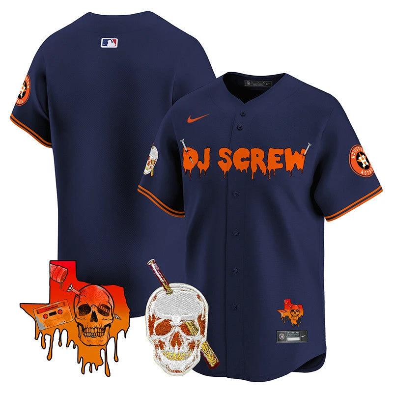Astros DJ Screw Vapor Premier Limited Jersey V2 - All Stitched by Digigearus