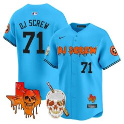 Astros DJ Screw Vapor Premier Limited Jersey V2 - All Stitched by Digigearus