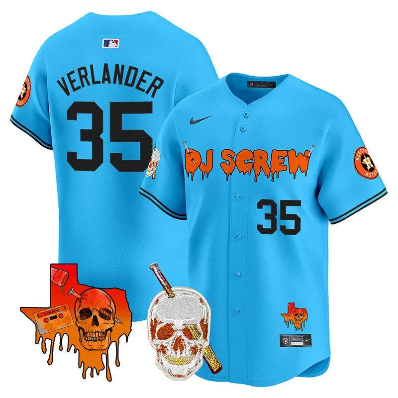 Astros DJ Screw Vapor Premier Limited Jersey V2 - All Stitched by Digigearus