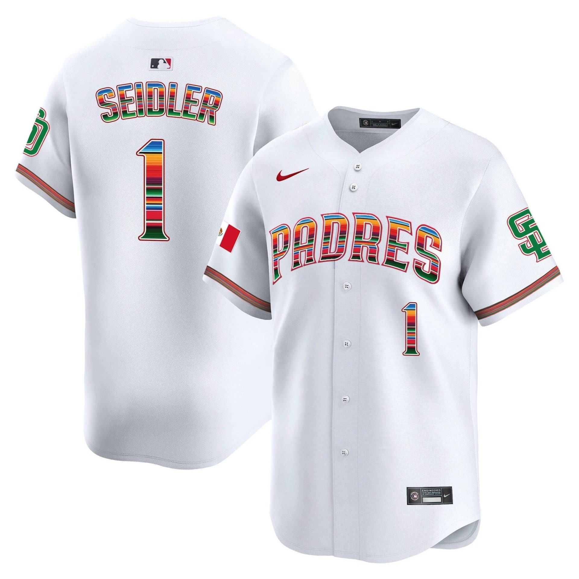 SD Mexico Premier Limited Jersey - All Stitched by Digigearus