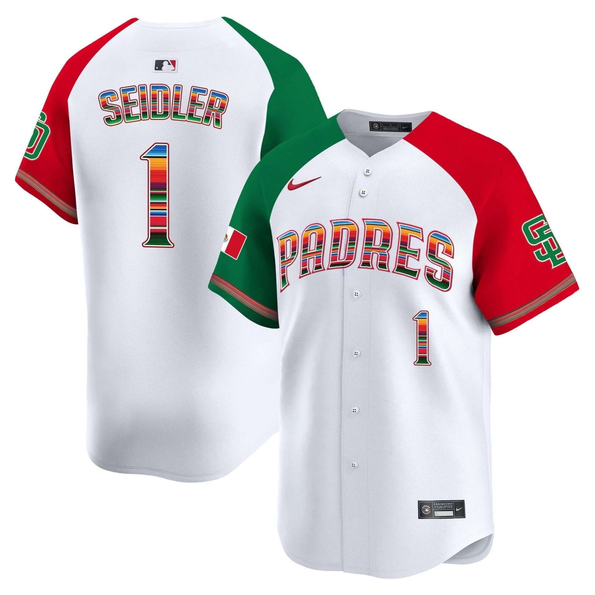 SD Mexico Premier Limited Jersey - All Stitched by Digigearus
