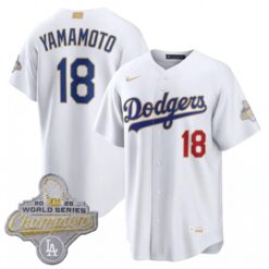 LAD 2026 Gold Collection Stadium Jersey - All Stitched by Los Angeles Dodgers