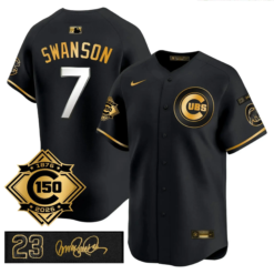 CHC Limited Jersey - 150th Anniversary & 'Ryno' Tribute Patch - All Stitched by Chicago Cubs