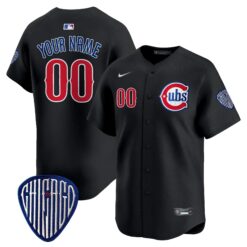 CHC Blue Alternate Vapor Premier Limited Custom Jersey - All Stitched by Chicago Cubs