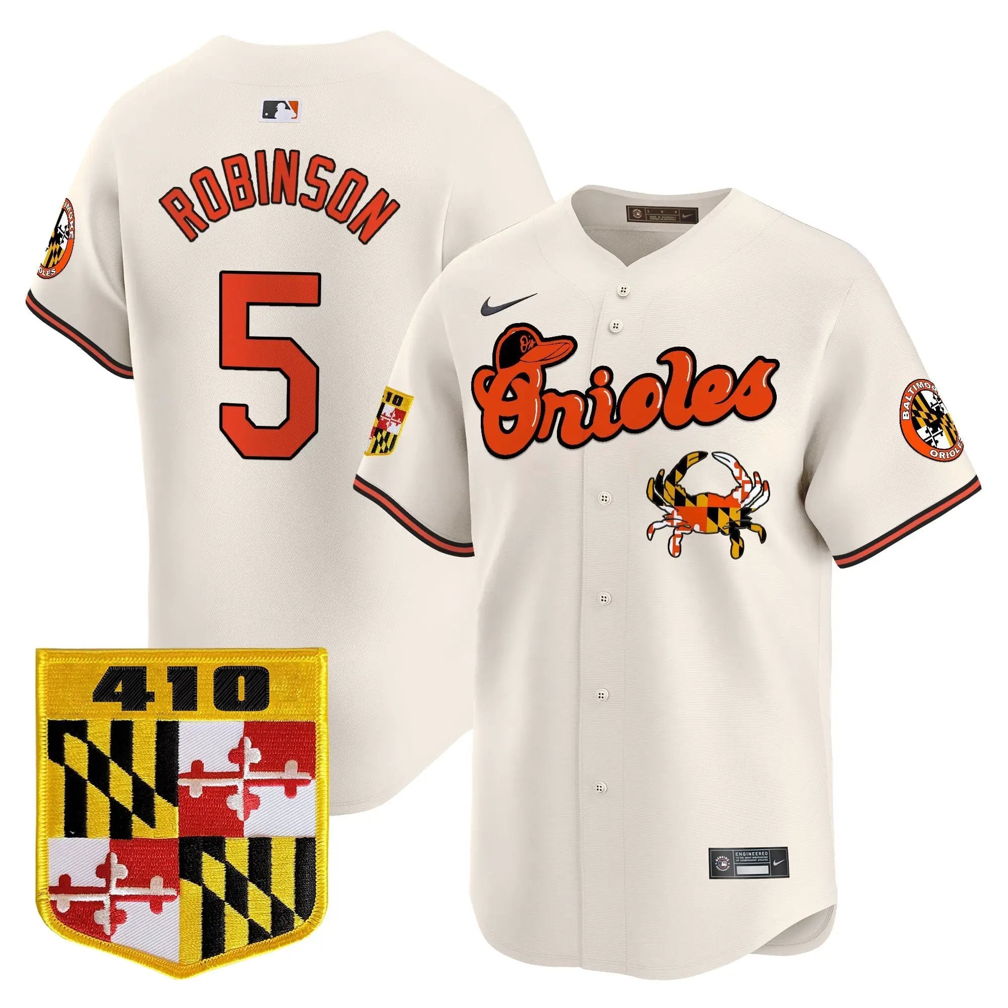 BAL 410 & Chesapeake Crab Patch Vapor Premier Limited Jersey - All Stitched by Digigearus