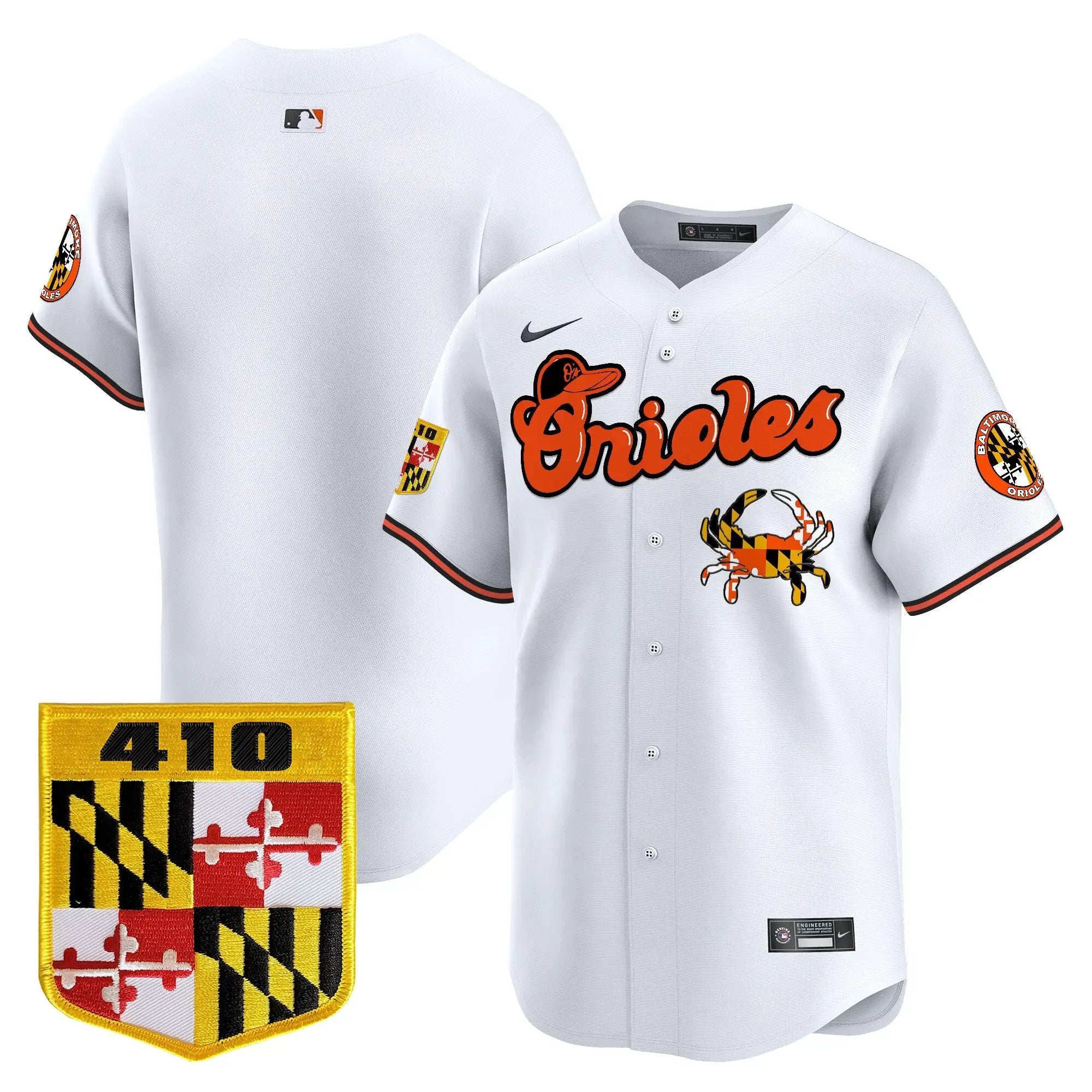 BAL 410 & Chesapeake Crab Patch Vapor Premier Limited Jersey - All Stitched by Digigearus