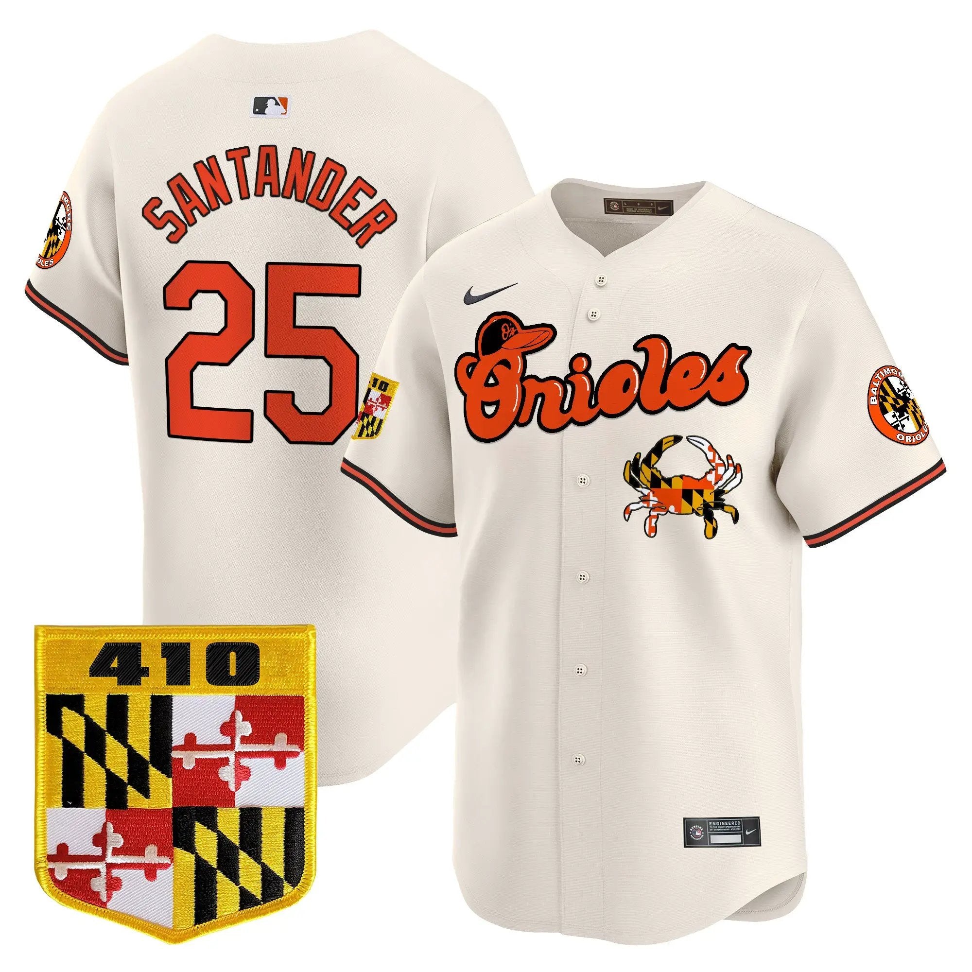 BAL 410 & Chesapeake Crab Patch Vapor Premier Limited Jersey - All Stitched by Digigearus